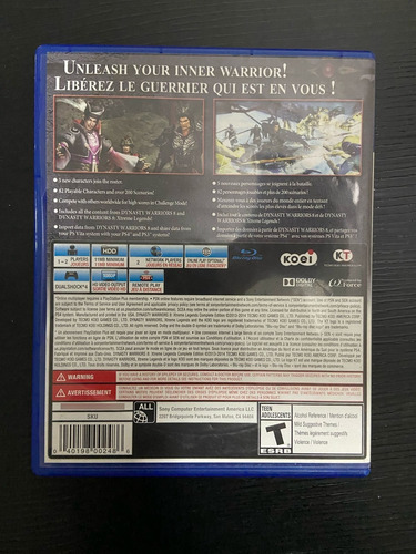 Xtreme Legends Dynasty Warrior 8 Playstation 4 - Ps4 (Usado)