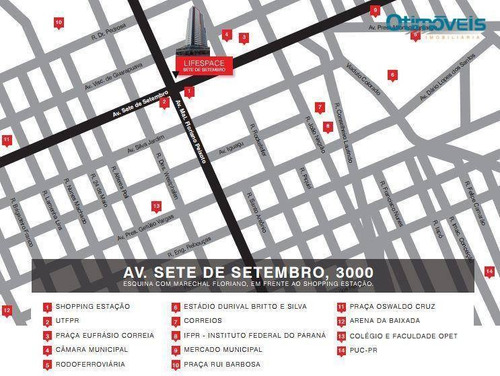 Imagem 3 de 8 de Sala À Venda, 81 M² Por R$ 526.316,70 - Centro - Curitiba/pr - Sa0053