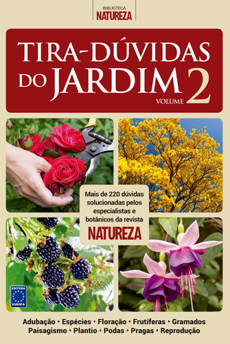 Tira-Dúvidas do Jardim - Volume 2, de a Europa. Editora Europa Ltda., capa mole em português, 2016