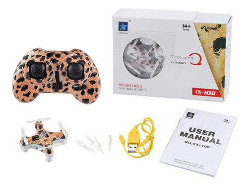 Micro Mini Drone Quadricóptero Cheerson Com Controle Cx10d