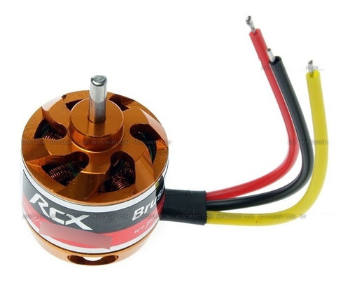 Motor Brushless Aero Bc2826- 6 2200kv Com Montante - Rcx