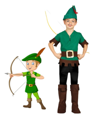 Disfraz Cuentos Infantiles Robin Hood Día Del Libro 