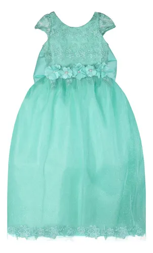 Vestido Color Menta Para Nina Graduacion Kinder | MercadoLibre 📦