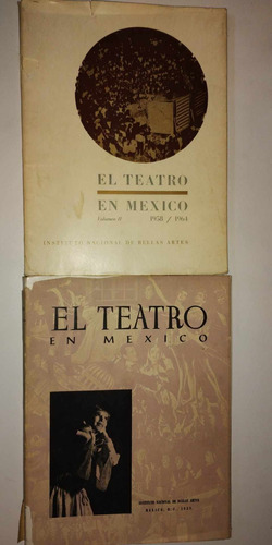 El Teatro En Mexico Vols 1 Y 2 Inba (Reacondicionado)