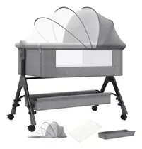 Comprar Cuna Corral Para Bebe, Cunas Para Bebes Multifunción Gris