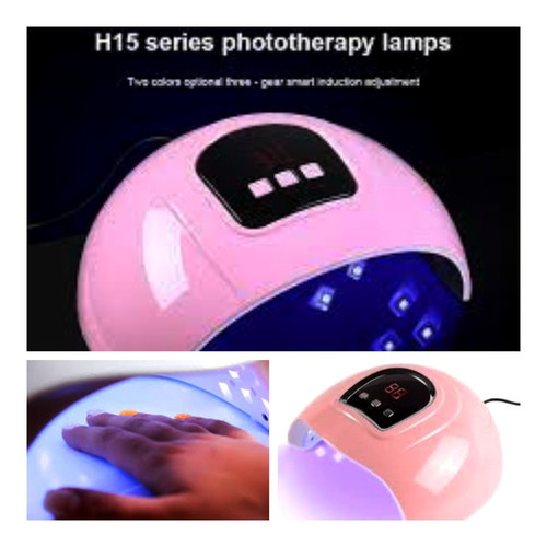 Imagen 8 de 10 de Pack Para Uñas En Semipermanente C/dremel+lampara Uv/led 45w