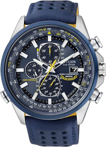 Reloj Citizen Eco-drive Hombre At8020-03l Blue Angels Zafiro