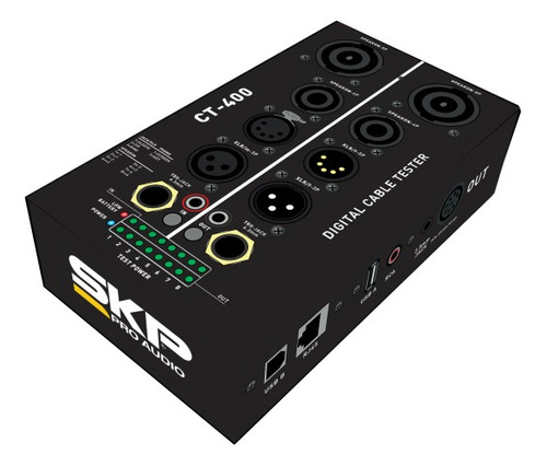 Tester De Cables 12-in-1 Skp Pro Audio Ct-400