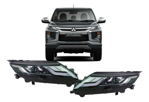 Optico Led Para Mitsubishi L200 Dakar 2019 2021 Par 