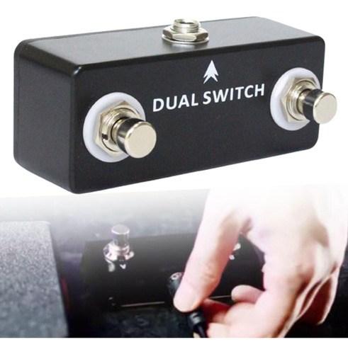 Switch De Doble Pie Pedal Interruptor Conveniente Para Usar