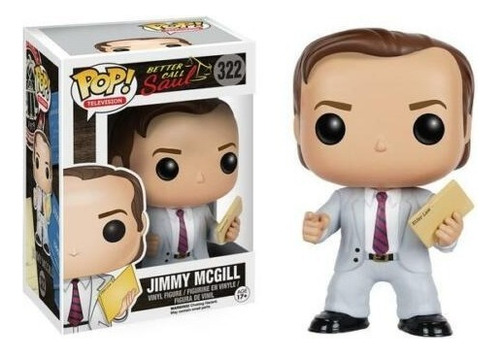 Caja Acrílica Pop Better Call Saul Jimmy Mcgill 322 Funko (Usado)
