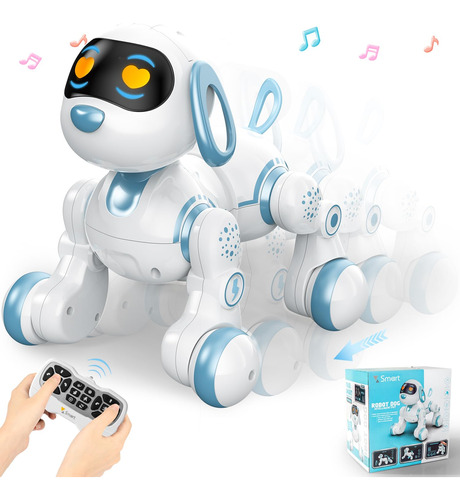Robot Perro Control Remoto Con Detección Táctil Y Voz