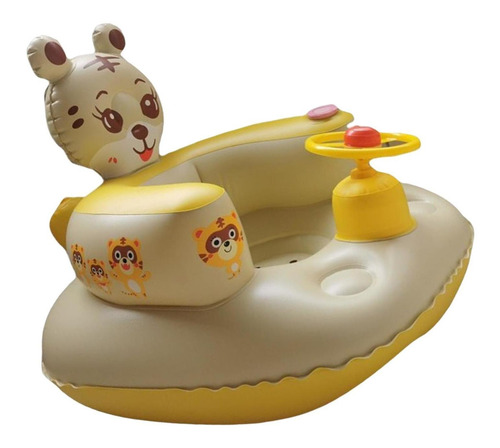 Asiento Inflable Para Bebé Con Soporte Para Volante Para