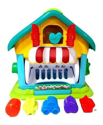 Imagen 3 de 8 de Casa De Actividades Didáctica Mini House Calesita - Color Multicolor