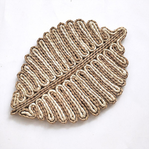 Mantel Individual Tejido, Tapete Para Comedor, 42cmx30cm