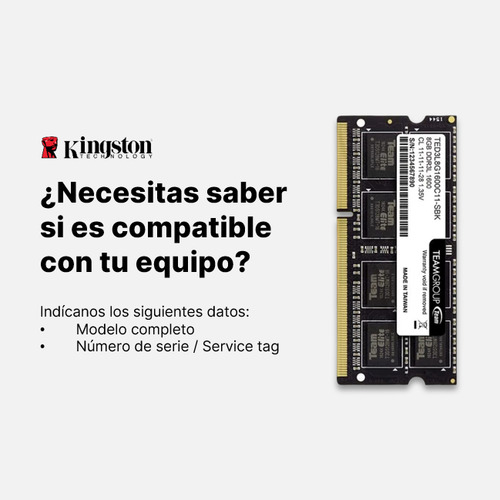 Memoria Ram Team Group Elite 8gb Ddr3l Sodimm 1600mhz Negra