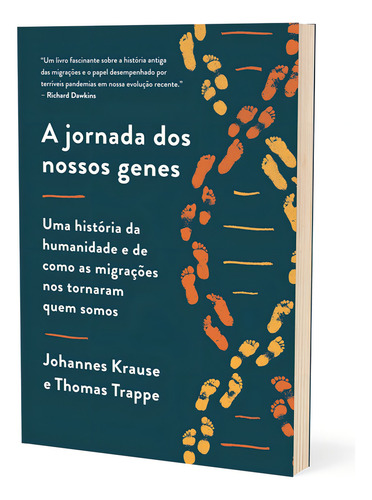 A jornada dos nossos genes: Uma história da humanidade e de como as migrações nos tornaram quem somos, de Krause, Johannes. Editorial Editora Sextante, capa mole em português, 2022