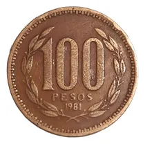 Comprar Moneda Chilena De 100 Pesos Distintos Años 1981 Al 2000