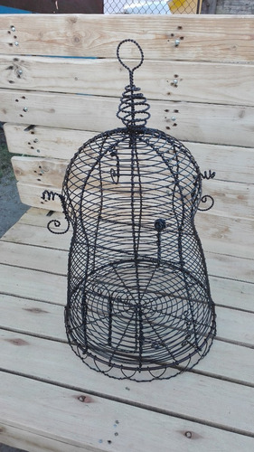 Imagen 1 de 3 de Jaula Para Pájaro O Loras En Alambre