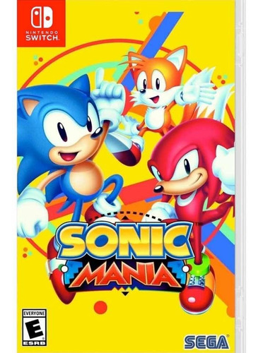 Sonic Mania Nintendo Switch Fisico Envio Gratis Ade