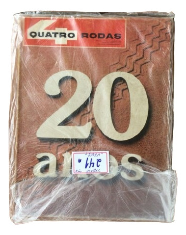 Revista Quatro Rodas - Nº 241-a - 20 Anos - Agosto 1980