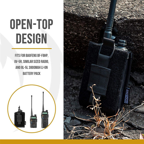 Onetigris - Funda De Nailon Para Las Radios De Baofeng Uv-5r