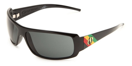 Lentes De Sol  Electric  Charge   Black Tweed / Grey   Rasta