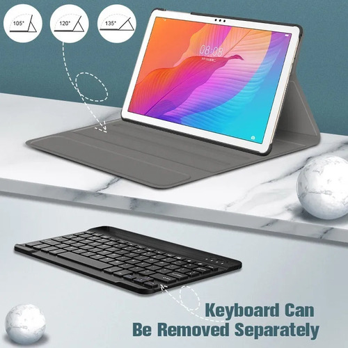 Funda Con Teclado Y Ratón Para Matepad T 10s 10.1