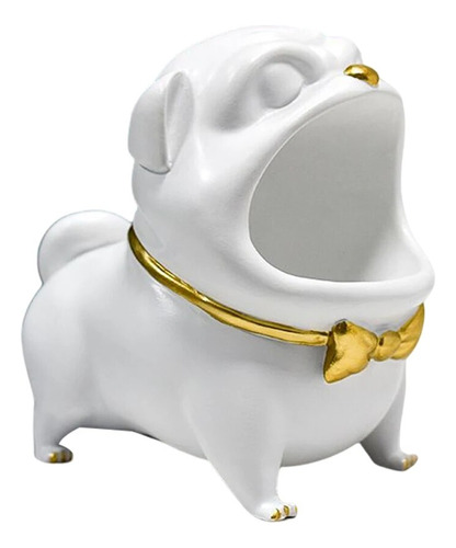 Estatua Decorativa De Bulldog Francés Para Sala De Estar  Es
