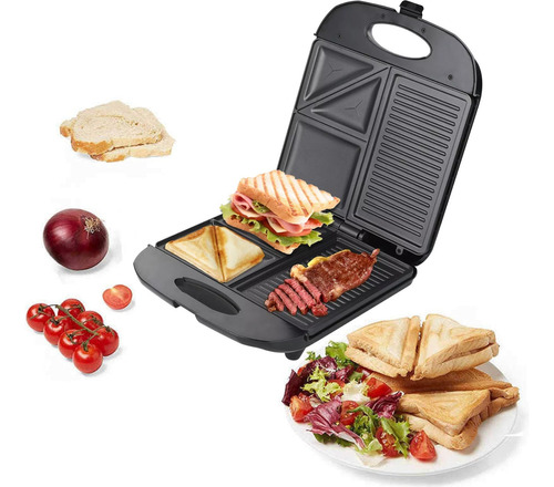 3 In1de Máquina De Sándwiches Doméstica De 110v