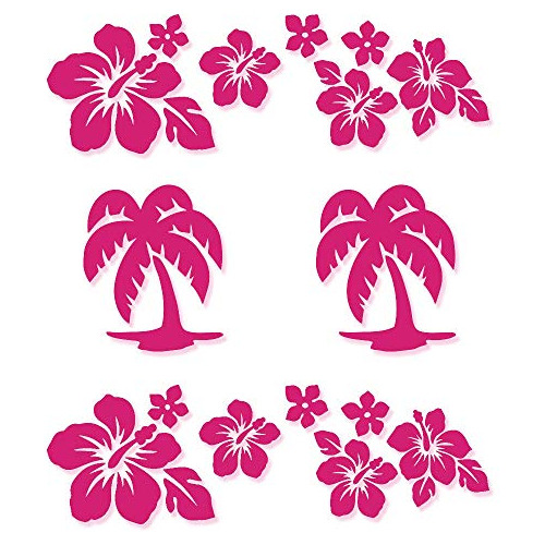 Tropical Hawaiian Palm Tree And Flower Pattern Kitchen Stand