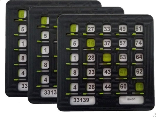 Juego De Bingo Grande Completo + 20 Tablas Plasticas