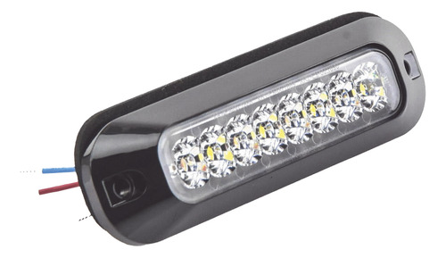 Luz Auxiliar Serie X3744, 8 Leds Ultra Brillantes, Color Roj