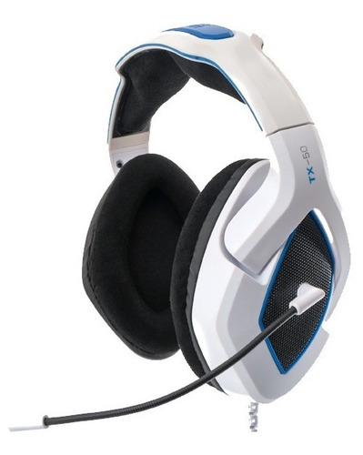 Imagen 4 de 5 de Headset Alámbrico Tx50 Voltedge Para Playstation 5, Ps4 Color Azul