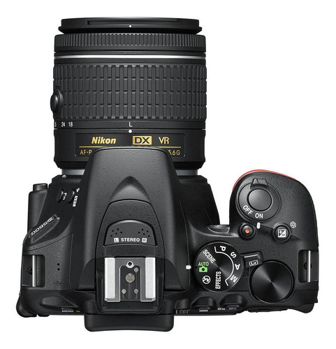 Imagen 3 de 7 de Nikon Kit D5600 + lente AF-P DX 18-55mm VR + lente AF-P DX 70-300mm DSLR color negro