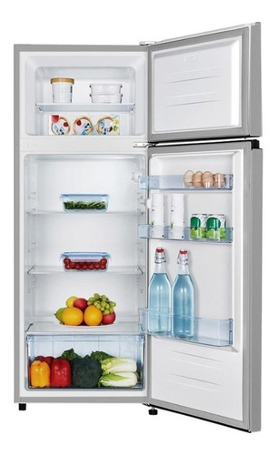 Imagen 2 de 3 de Heladera Enxuta RENX16200FH silver con freezer 205L 220V - 240V