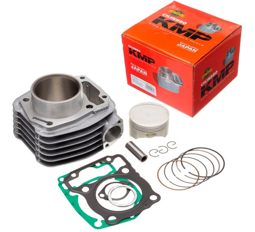 Imagem 1 de 3 de Kit Cilindro Honda Xre 190 Md Original - Kmp
