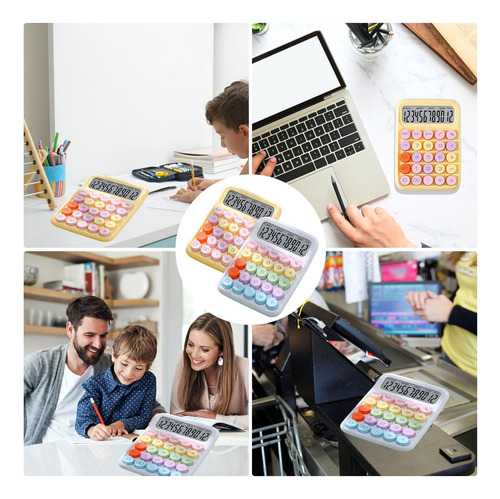Calculadora De Computador Com 2 Peças, Calculadora Com Tela