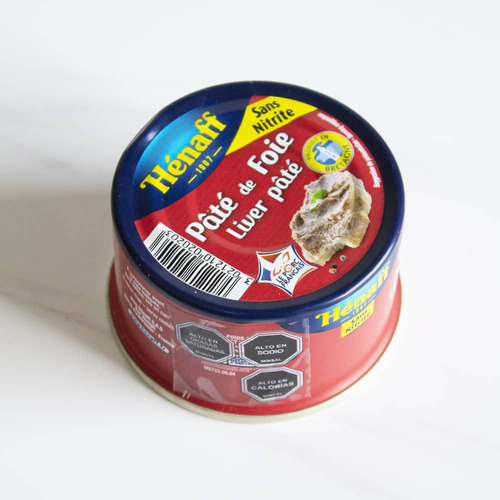 Pate Foie Henaff  Lata 130 Grs