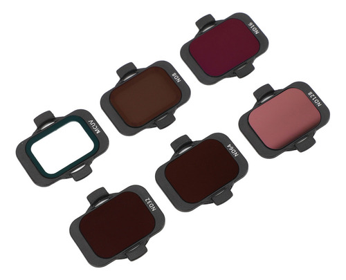 Juego De Filtros Drone Nd Mcuv Nd8 Nd16 Nd32 Nd64 Nd128 Mult