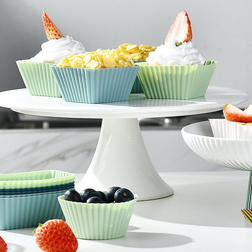 Tazas De Silicona Para Muffins Tazas Para Muffins Tazas De G
