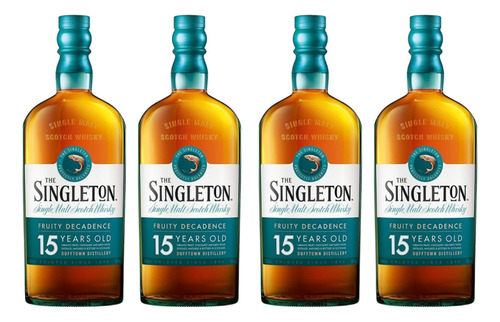 Whisky Singleton Dufftown 15 Años 700ml X4