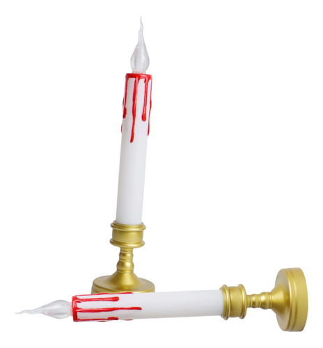 1 Pair Candle Light Navideña Decorativa Tapered Candlestick