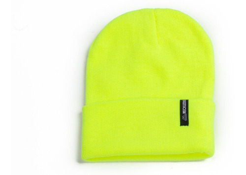 Gorro De Lana Beanie - Reckless - Simple Neón