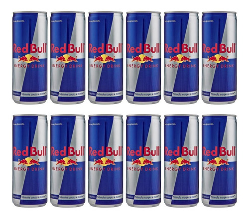 Red Bull Lata Pack X12 Energizante 250ml Fullescabio Oferta!