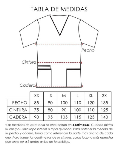 Sozu Conjunto De Uniforme Spandex Para Niñera