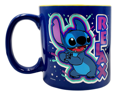 Taza Stitch De Café Cerámica Taza Gigante 591 Ml 