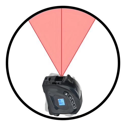 Fita métrica a laser, medidores de distância a laser digitais 2 em 1