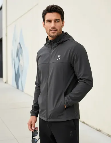 MLB 6890964830 Jaqueta Masculina Corta Vento Dry Fit Onrunning Com Capuz JM