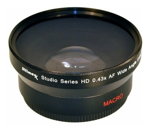 58mm 0.43x Professional Wide Angle Lens With Macro